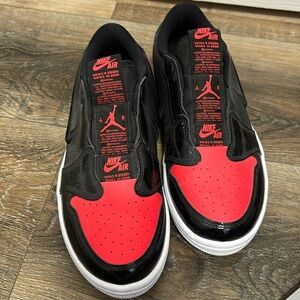 Nike air Jordan black and red tag on outside women’s size 6.5 eur 37.5 men’s 5